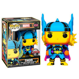 FIGURA POP MARVEL BLACK LIGHT THOR 9 CM