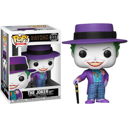FIGURA POP BATMAN 1989 JOKER WITH HAT 9 CM