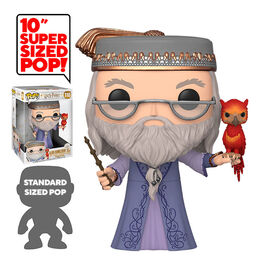FIGURA POP HARRY POTTER DUMBLEDORE WITH FAWKES 25CM