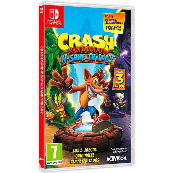 Crash Bandicoot N. Sane Trilogy - Nintendo Switch - PC - Planeta Gaming -  Planeta Gaming