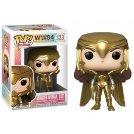 FIGURA POP WONDER WOMAN 1984 - WONDER WOMAN GOLD POWER POSE 9 CM