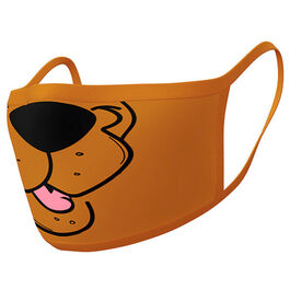 PACK 2 CUBRE MASCARILLAS REUTILIZABLES  PREMIUM SCOOBY DOO