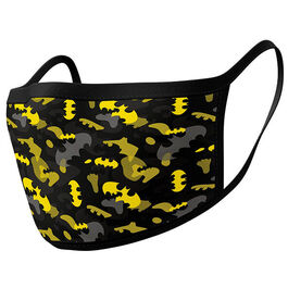 PACK 2 CUBRE MASCARILLAS REUTILIZABLES  PREMIUM DC COMICS BATMAN CAMUFLAJE