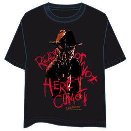 CAMISETA PESADILLA EN ELM STREET FREDDY KRUEGER HERE