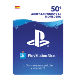 TARJETA PREPAGO 50 PLAYSTATION NETWORK PS3 - PS4 (DIGITAL) "AL"