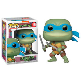 FIGURA POP LAS TORTUGAS NINJA LEONARDO 9 CM