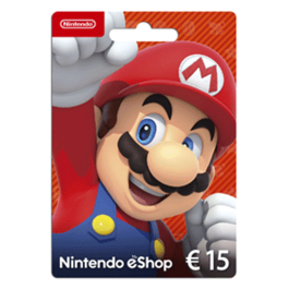 PIN PREPAGO NINTENDO ESHOP 15 EUROS