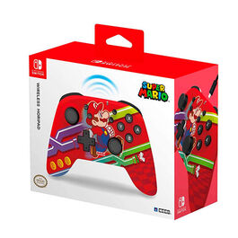CONTROLLER WIRELESS HORI EDICION SUPER MARIO ROJO SWITCH