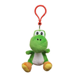 LLAVERO NINTENDO PELUCHE YOSHI VERDE 9 CM
