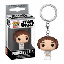 LLAVERO POP STAR WARS LEIA 4CM