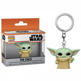 LLAVERO POP STAR WARS THE MANDALORIAN YODA THE CHILD 4CM