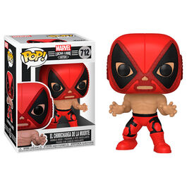 FIGURA POP MARVEL LUCHADORES DEADPOOL - EL CHIMICHANGA DE LA MUERTE 9CM