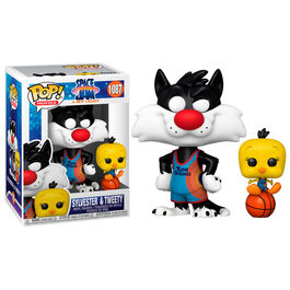 FIGURA POP SPACE JAM 2 - SYLVESTER & TWEETY 9CM