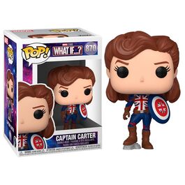 FIGURA POP MARVEL WHAT IF CAPTAIN CARTER 9CM
