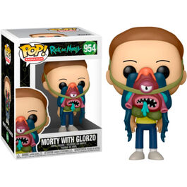 FIGURA POP RICK Y MORTY - MORTY CON GLORZO 9 CM