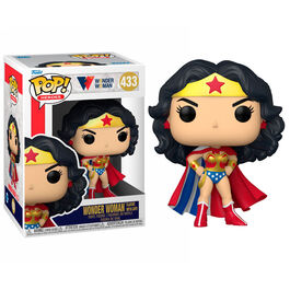 FIGURA POP DC WONDER WOMAN 80TH WONDER WOMAN CLASSIC WITH CAPE 9CM