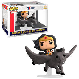 FIGURA POP DC WONDER WOMAN 80TH WONDER WOMAN ON PEGASUS 9CM