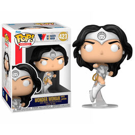 FIGURA POP DC WONDER WOMAN 80TH WONDER WOMAN WHITE LANTERN 9CM