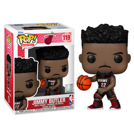 FIGURA POP NBA HEAT JIMMY BUTLER BLACK JERSEY 9CM