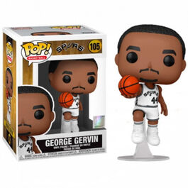 FIGURA POP NBA LEGENDS GEORGE GERVIN SPURS HOME 9CM