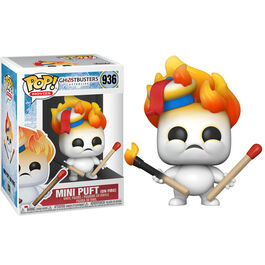 FIGURA POP GHOSTBUSTER AFTERLIFE MINI PUFT ON FIRE 9CM