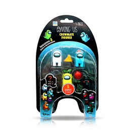 FIGURAS AMONG US PACK DE 5 MINIFIGURAS CREWMATES