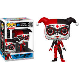 FIGURA POP DC COMICS DIA DE LOS DC HARLEY 9CM