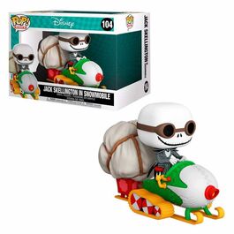 FIGURA POP PESADILLA ANTES DE NAVIDAD JACK WITH GOGGLES & SNOWMOBILE 9CM