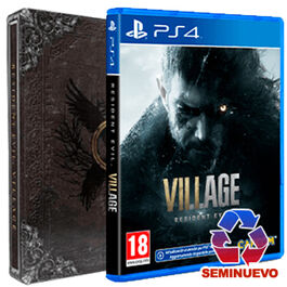 RESIDENT EVIL VILLAGE EDICION CAJA METALICA PS4 (SEMINUEVO)