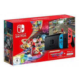 CONSOLA NINTENDO SWITCH JOY-CON AZUL Y ROJO NEON (2019) + MARIO KART 8 DELUXE + 3 MESES NINTENDO SWITCH ONLINE