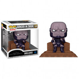 FIGURA POP LIGA DE LA JUSTICIA DE ZACK SNYDER DARKSEID EN TRONO 10 CM