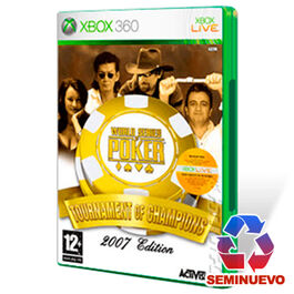 WORLD SERIES OF POKER: TOURRNAMENT OF CHAMPIONS XBOX 360 (SEMINUEVO)
