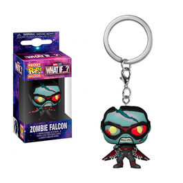 LLAVERO POP WHAT IF FALCON ZOMBIE 4 CM