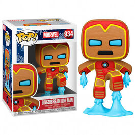 FIGURA POP MARVEL HOLIDAY IRON MAN 9 CM