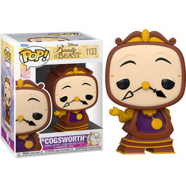 FIGURA POP DISNEY LA BELLA Y LA BESTIA COGSWORTH 9CM