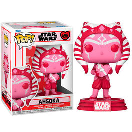FIGURA POP STAR WARS VALENTINES AHSOKA 9 CM