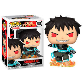 FIGURA POP FIRE FORCE SHINRA WITH FIRE 9 CM