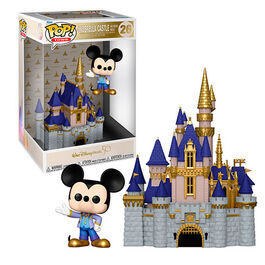 FIGURA POP DISNEY WDW50 CASTLE & MICKEY 9 CM