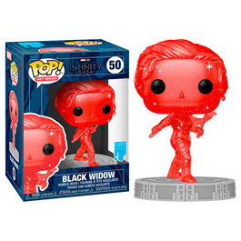 FIGURA POP MARVEL BLACK WIDOW RED ARTIST SERIES INFINITY SAGA 9 CM