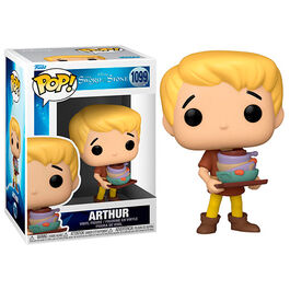 FIGURA POP MERLIN EL ENCANTADOR (THE SWORD AND THE STONE) ARTHUR 9 CM