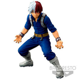 FIGURA MY HERO ACADEMIA SHOTO TODOROKI COLOSSEUM SUPER MASTER STARS PIECE 21 CM