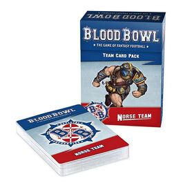 WH NORSE TEAM CARD PACK INGLES (BLOOD BOWL)