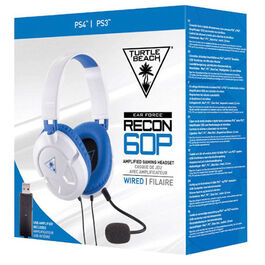HEADSET TURTLE BEACH WIRED GAMING HEADSET RECON 60P WHITE