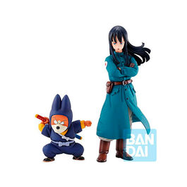 FIGURA DRAGON BALL SHU AND MAY EX MYSTICAL ADVENTURE ICHIBNASHO 21 CM