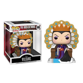 FIGURA POP DISNEY VILLAINS EVIL QUEEN ON THRONE 9CM