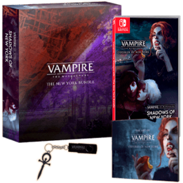 VAMPIRE THE MASQUERADE COTERIES OF NEW YORK + SHADOWS OF NEW YORK COLLECTOR EDITION SWITCH