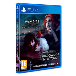 VAMPIRE THE MASQUERADE COTERIES OF NEW YORK + SHADOWS OF NEW YORK PS4