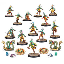 WH KARA TEMPLE HARPIES (EQUIPO DE AMAZONAS DE BLOOD BOWL)