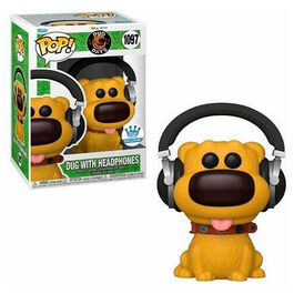 FIGURA DISNEY DUG DAYS DUG WITH HEADPHONES 9 CM