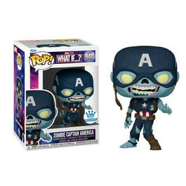 FIGURA POP MARVEL WHAT IF ZOMBIE CAPTAIN AMERICA EXCLUSIVE 9CM